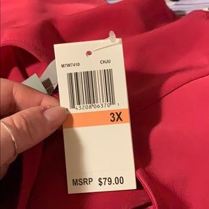 Melissa McCarthy Seven7 Tops - NWT • Melissa McCarthy pink blouse Melissa McCarthy Seven7 Tops - NWT • Melissa McCarthy pink blouse